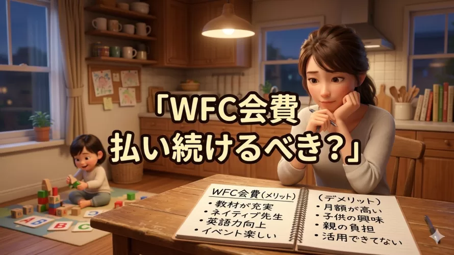 WFC会費、払い続けるべき？11年ユーザーが考える3つの判断基準